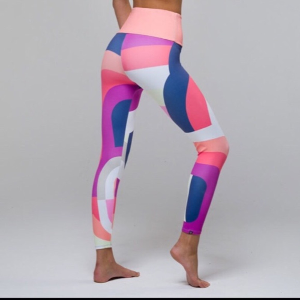 Graphic High Waisted 7/8 Yoga Leggings